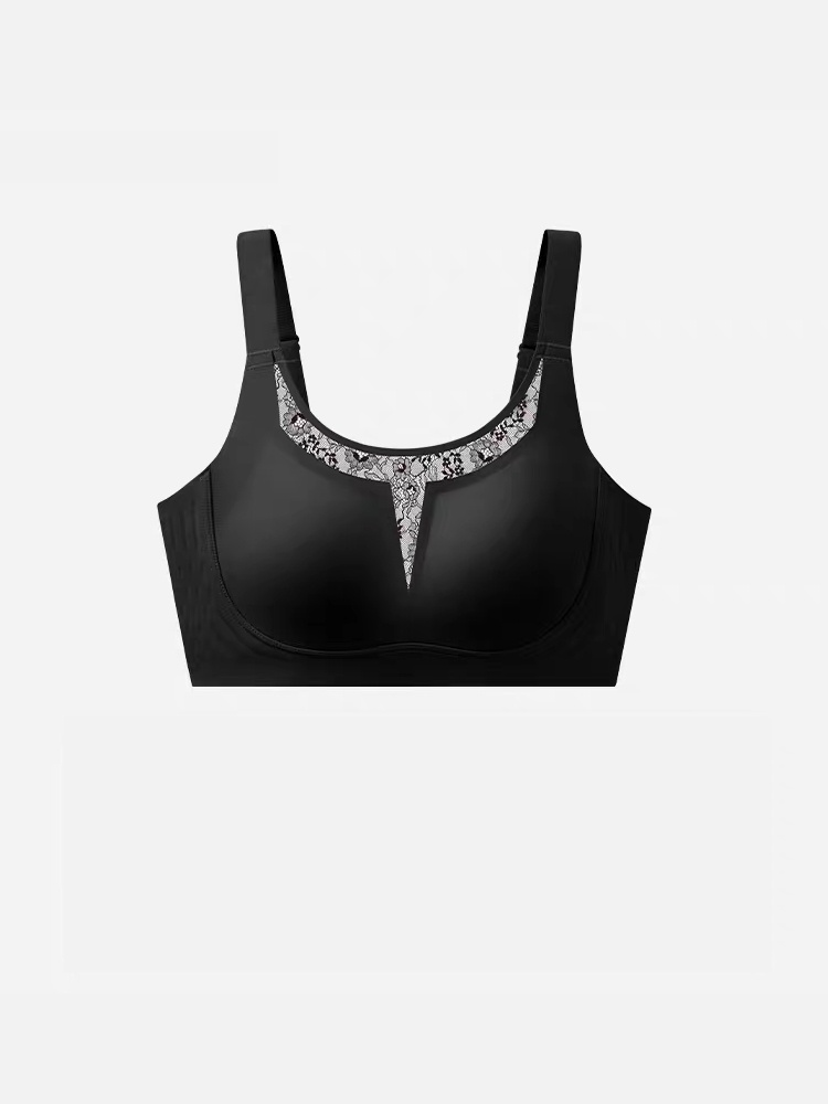 Classic Minimizer Bra Ultra-thin Paddings With Invisible Double Lifts, Available In Laces & Meshes Necklines VEIMIA