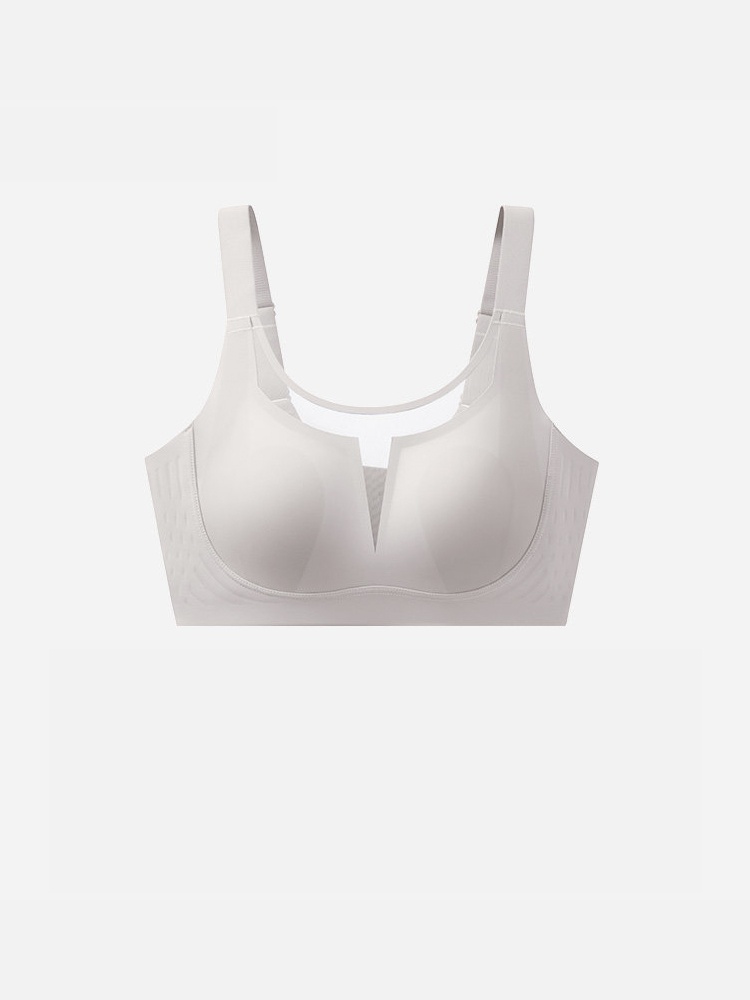 Classic Minimizer Bra Ultra-thin Paddings With Invisible Double Lifts, Available In Laces & Meshes Neckline VEIMIA