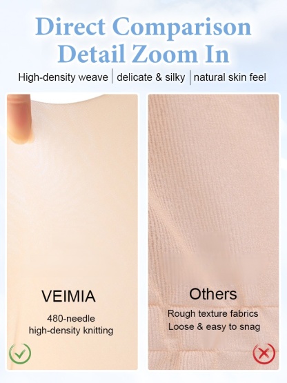 3-7 Pieces Color Correcting Pantyhose UV Protections, Durable & Wear-resistant Women's Sheer Tights VEIMIA