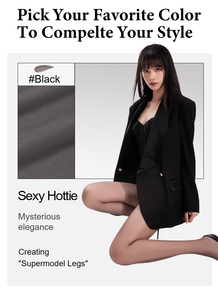 3-7 Pairs Flawless Pantyhose Color Correcting, UV Protection & Durable Women's Tights VEIMIA
