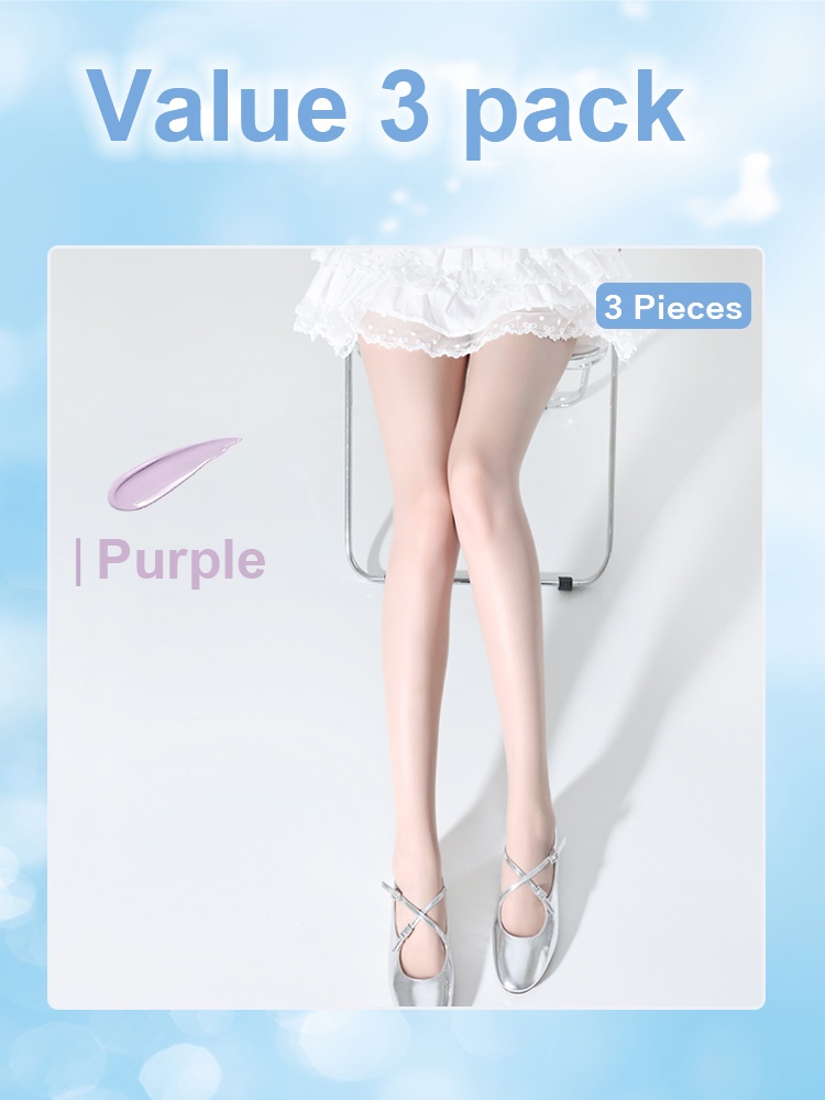 3-7 Pieces Classic Pantyhose Color Correcting, UV Protection & Durable Women's Tights VEIMIA