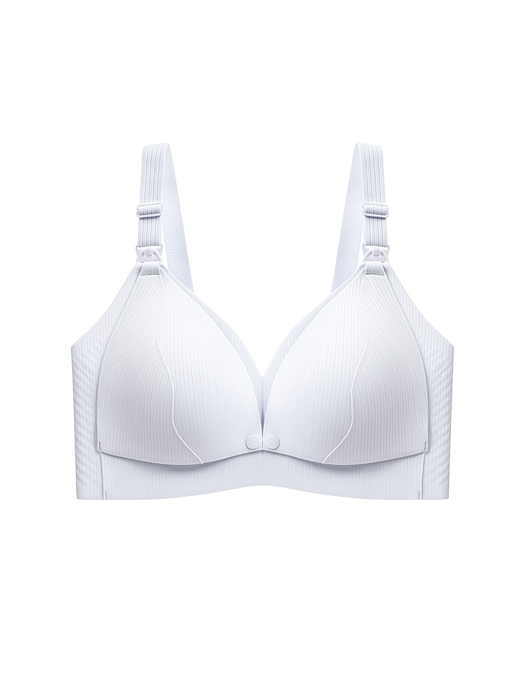 Comfort Nursing Bra Front Buckle Easy Nursing, Stable Support With Expandable Cups For Full Coverages VEIMIA