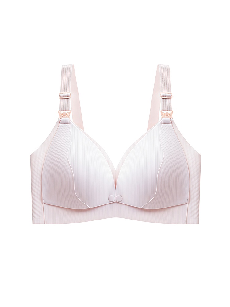 Comfort Nursing Bra Front Buckles Easy Nursing, Stable Support With Expandable Cup For Full Coverages VEIMIA