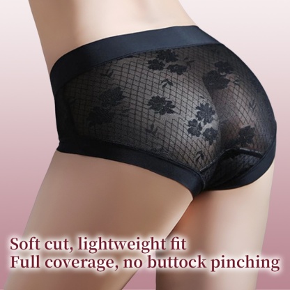 Lace Panties Ultra Soft Fabric Comfortable Waistband VEIMIA