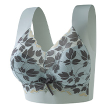 {"default":"Seamless tank top full coverage lace bra Veimia"}
