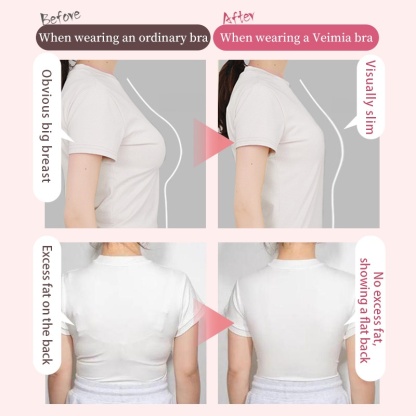 Comfortable Lace Minimizer Bra Conceal Excess Fat VEIMIA