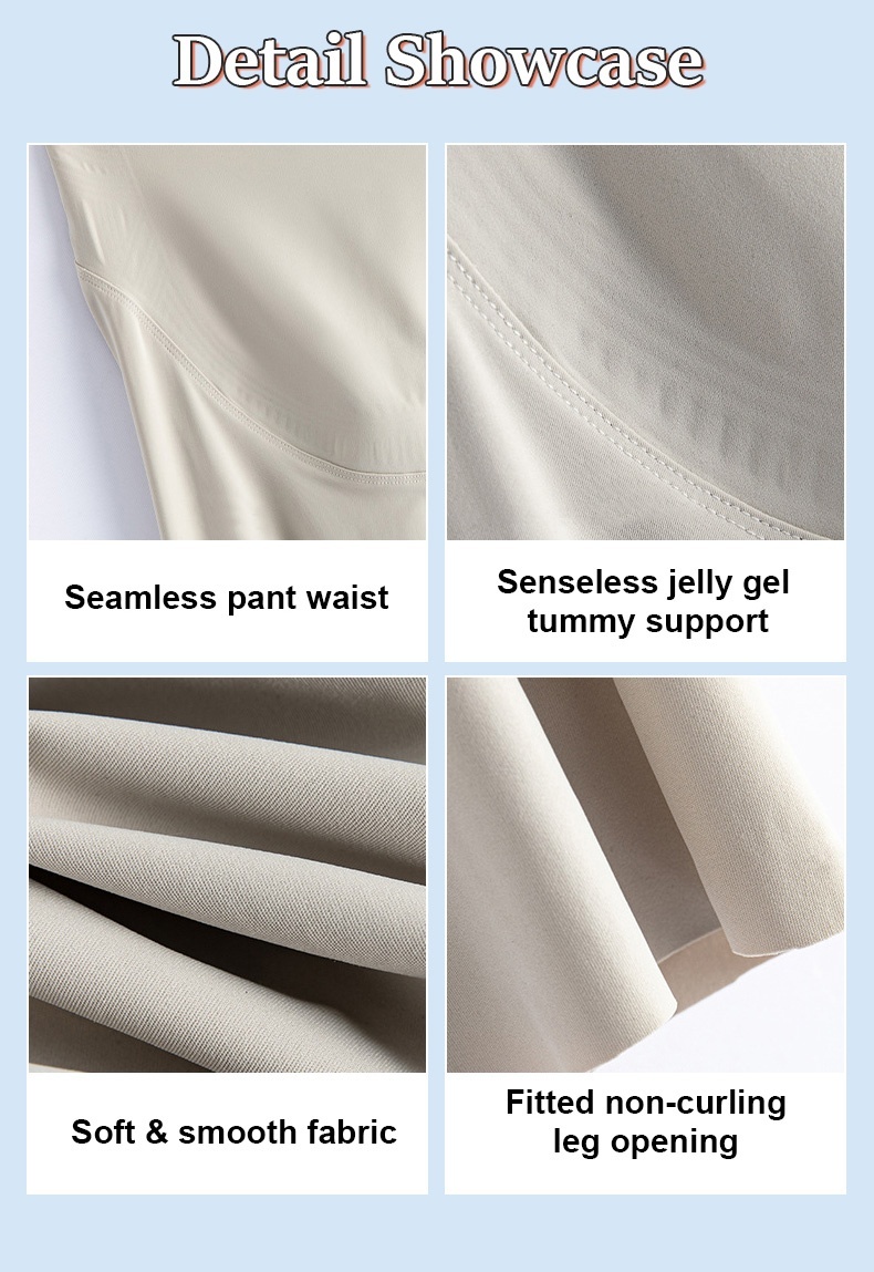Comfortable Maternity Pants & Fifth Pants 2-in-1, Airy Restriction-free Fabric With 3D Soft Supports VEIMIA