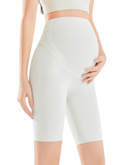 Comfortable Maternity Pants & Fifth Pant 2-in-1, Airy Restriction-free Fabrics With 3D Soft Support VEIMIA