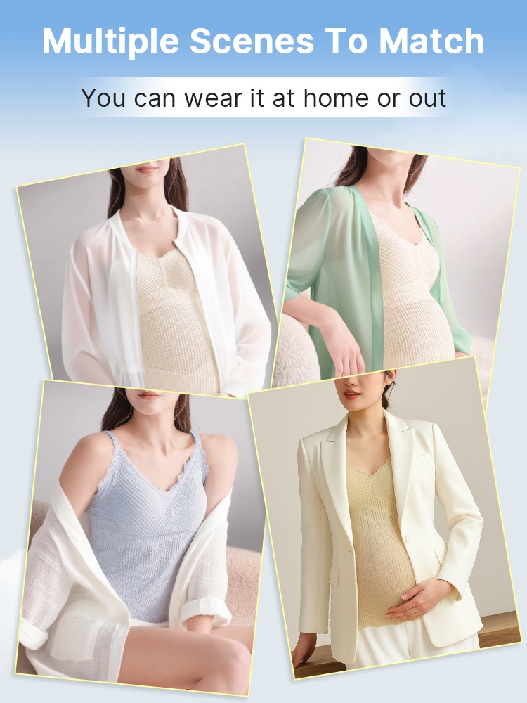 Comfortable Nursing Clothes No Bra Needed Camis, Easy Nursing With Top Open Buckles, Fixed 3D Pads For Extra Breast Milk-engorgement Space VEIMIA