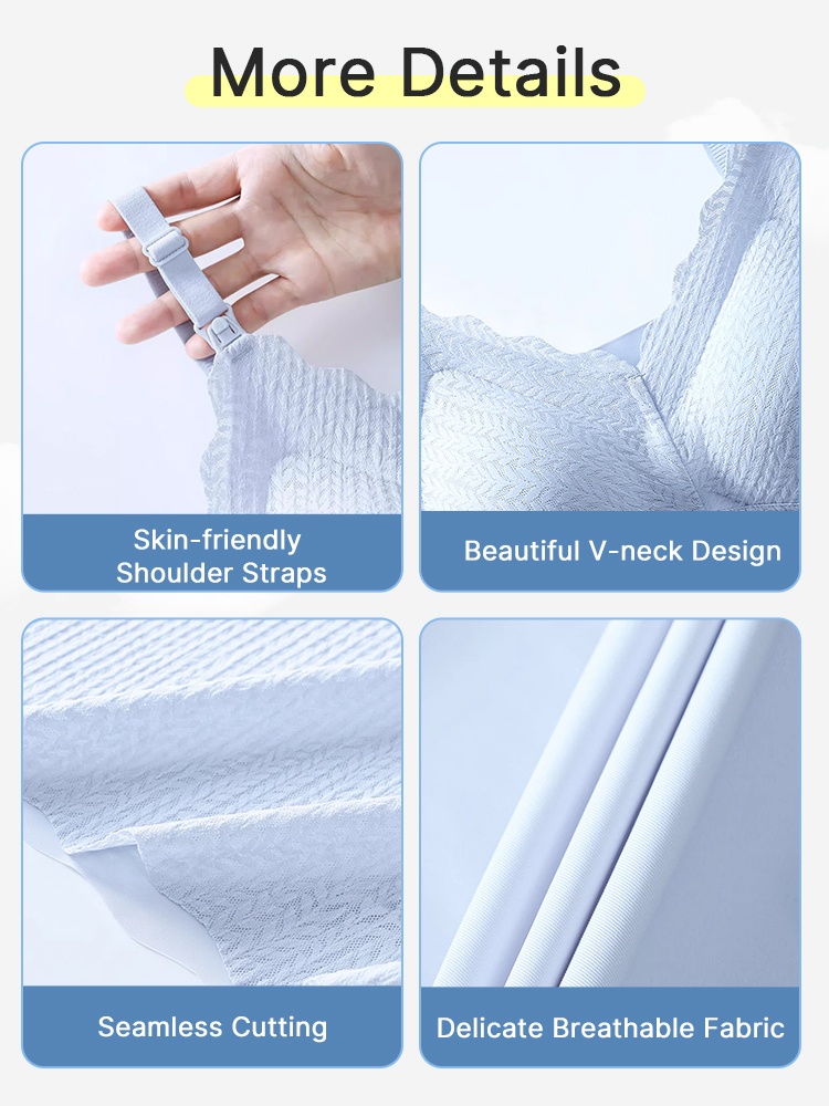 Comfortable Nursing Clothes No Bra Needed Cami, Easy Nursing With Top Open Buckles, Fixed 3D Pads For Extra Breast Milk-engorgement Space VEIMIA