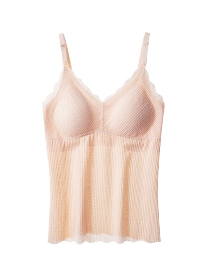 Comfortable Nursing Clothes No Bras Needed Camis, Easy Nursing With Top Open Buckles, Fixed 3D Pad For Extra Breasts Milk-engorgement Space VEIMIA