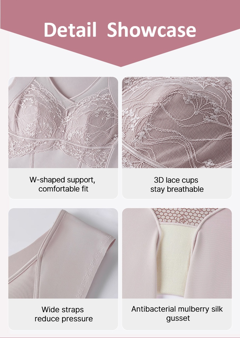 Detail showcase of bodysuit lace cups wide straps and contrasting gusset lining VEIMIA