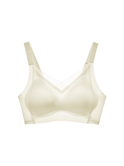 Cooling Ice Silk Seamless Bra With 3D Lifts Support & Invisible Comfort, Breathable Nude Feels In Hot Days VEIMIA