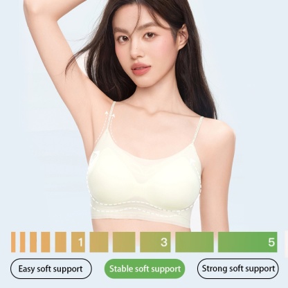 Cooling Seamless Bra Refreshing Summer, Nude Feeling Soft Support Invisible VEIMIA