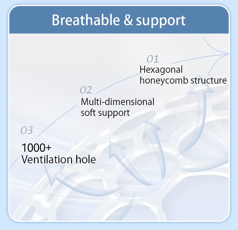 Front view light blue seamless bra with stereoscopic molded cups for different breast shapes VEIMIA