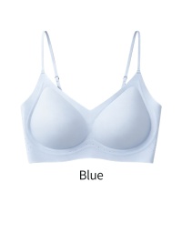 VEIMIA Cooling Seamless Bra Refreshing Summer, Nude Feeling Soft Support Invisible Spaghetti Straps Bra