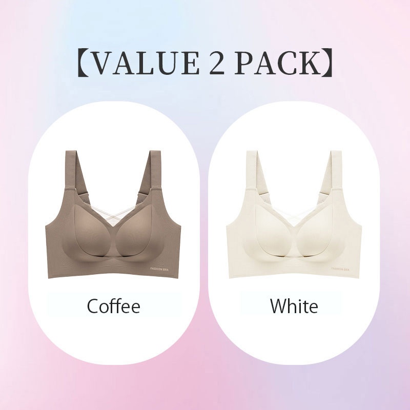 Corrective Anti-sagging Bra - Smooth & Cozy, Naturally Contour The Bust With Seamless Coverage Excess Fat VEIMIA