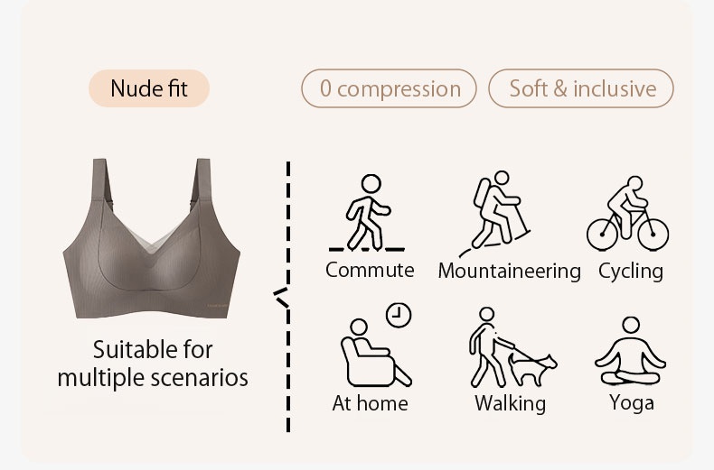 Corrective Anti-sagging Bra - Supportive & Gentle, Naturally Shape The Bust With Seamless Coverage Excess Fat VEIMIA