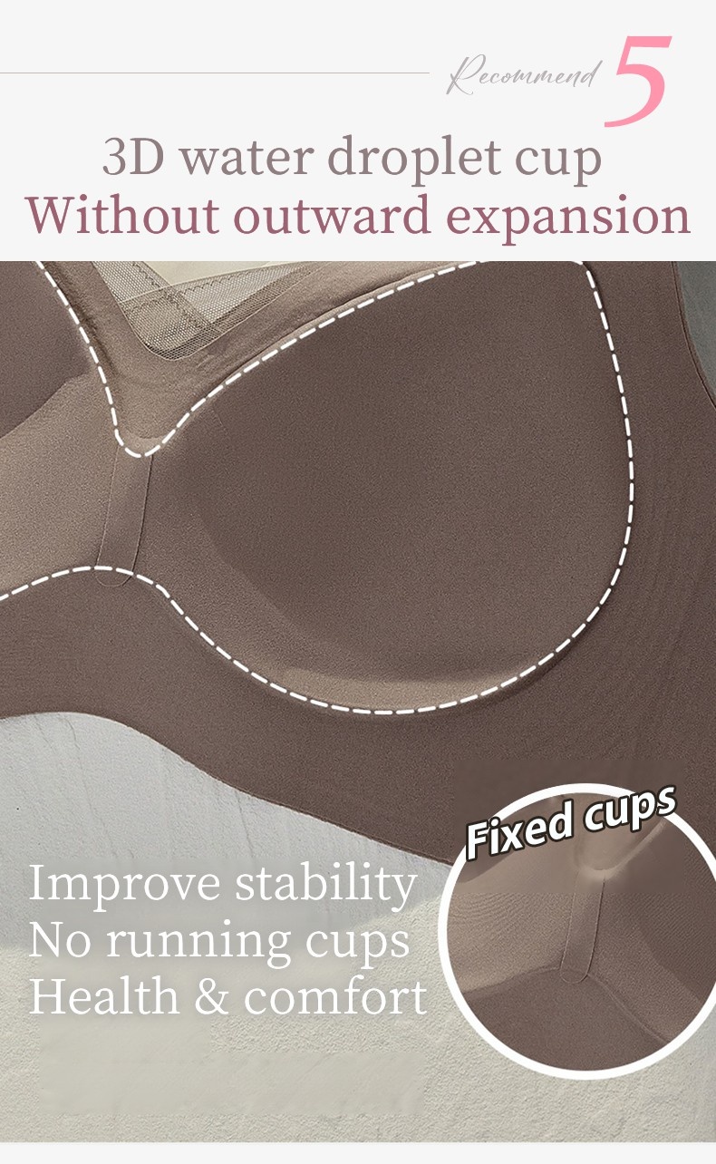 Corrective Anti-sagging Bra - Light & Supportive, Naturally Perfect The Bust With Seamless Coverage Excess Fat VEIMIA