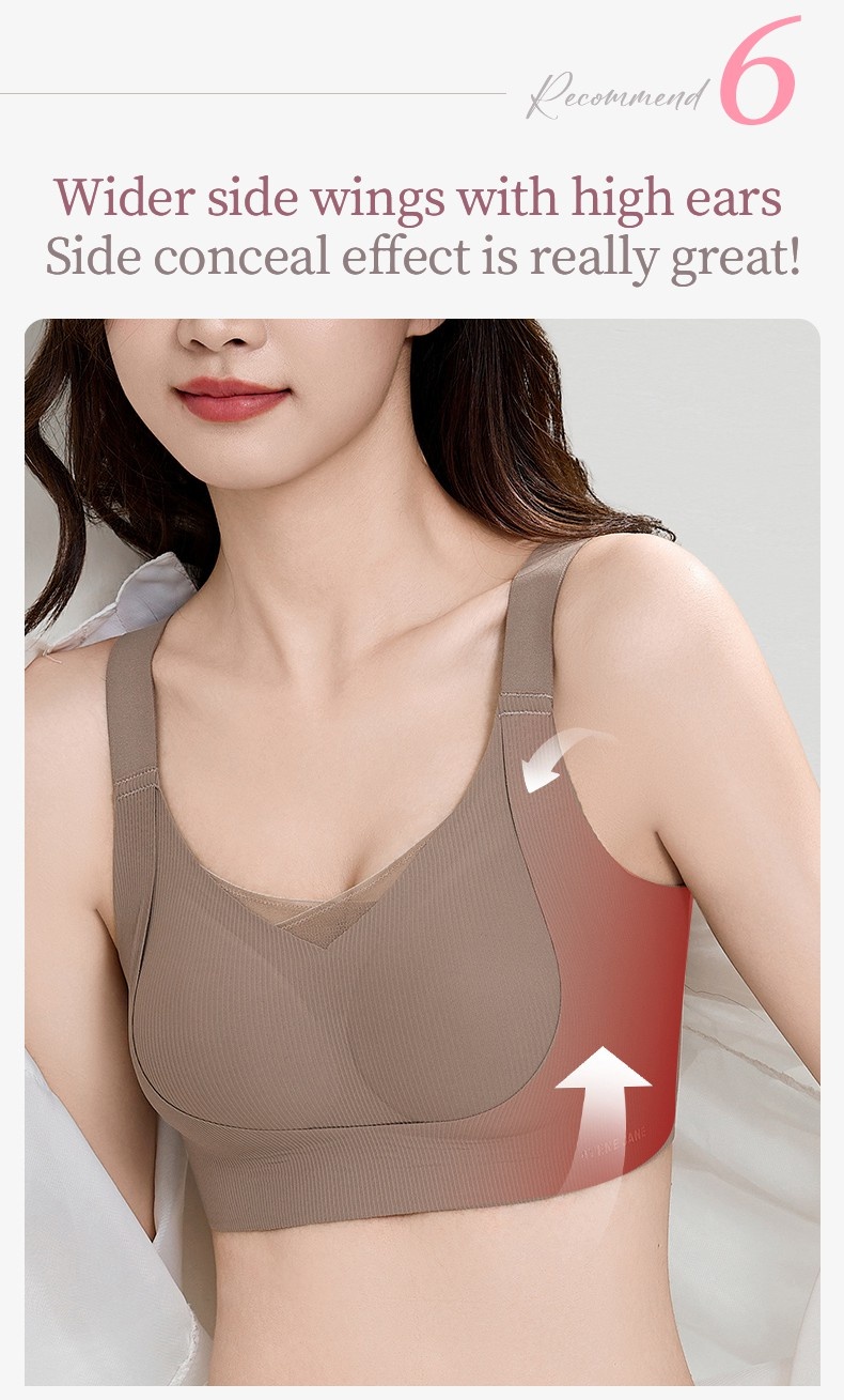 Corrective Anti-sagging Bra - Gentle & Soft, Naturally Sculpt The Chest With Seamless Coverage Excess Fat VEIMIA
