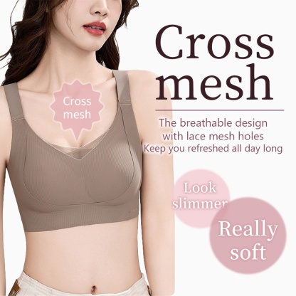 Corrective Anti-sagging Bra - Gentle & Snug, Naturally Lift The Chest With Seamless Coverage Excess Fat VEIMIA