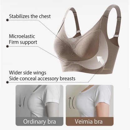 Corrective Anti-sagging Bra - Gentle & Flexible, Naturally Shape The Chest With Seamless Coverage Excess Fat VEIMIA