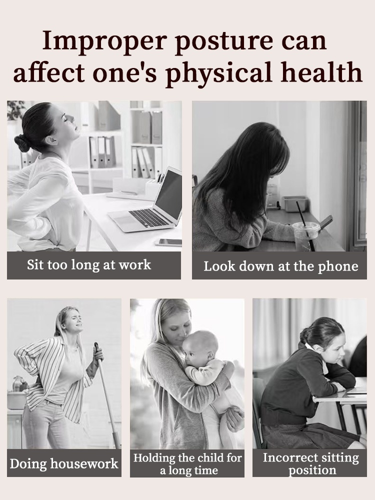 Corrective Anti-sagging Bra With Posture Correcting Belt Designs, Comfortable Stretch Fit VEIMIA