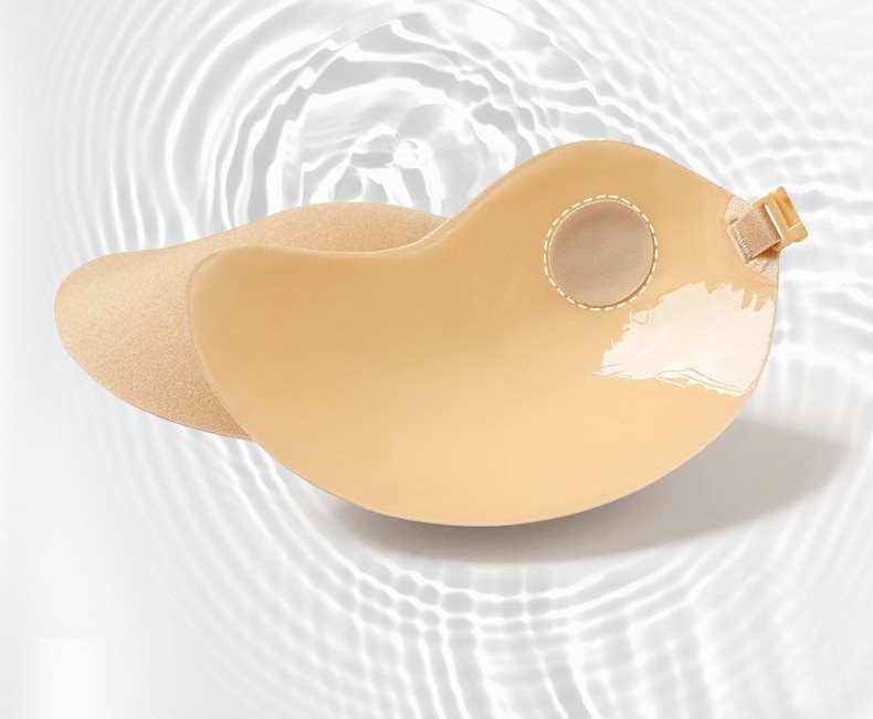 Invisible Stick On Bras Adhesive Push Up Sticky Nipple Covers For Backless Dress VEIMIA