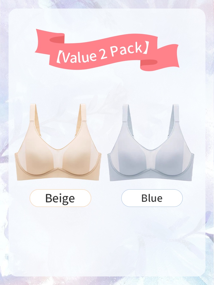 Cozy Minimizer Bra Anti-sagging Soft Underwires Designs With Lightweight Breathable Cups For Natural Shapes VEIMIA