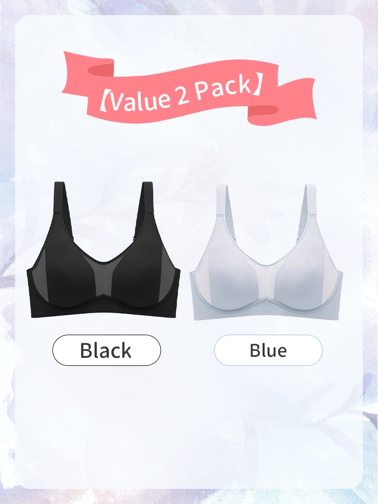 Cozy Minimizer Bra Anti-sagging Soft Underwire Designs With Lightweight Breathable Cup For Natural Shape VEIMIA