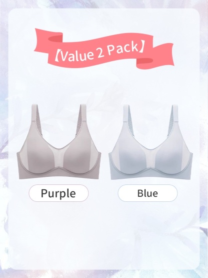 Cozy Minimizer Bra Anti-sagging Soft Underwires Design With Lightweight Breathable Cup For Natural Shape VEIMIA
