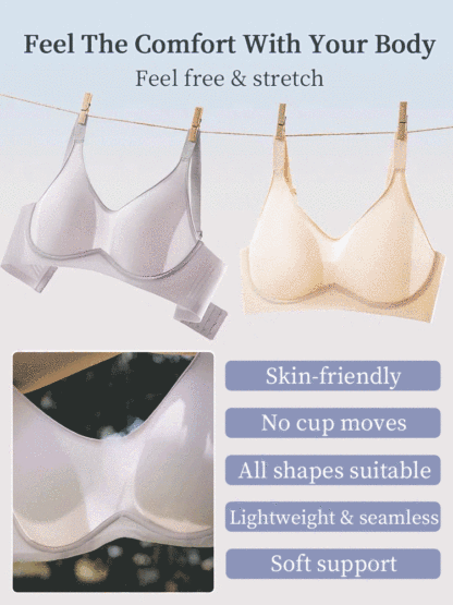 Cozy Minimizer Bra Anti-sagging Soft Underwire Designs With Lightweight Breathable Cup For Natural Shapes VEIMIA