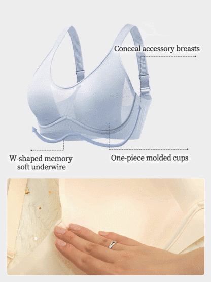Cozy Minimizer Bra Anti-sagging Soft Underwire Design With Lightweight Breathable Cups For Natural Shapes VEIMIA