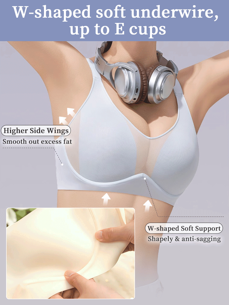 Cozy Minimizer Bras Anti-sagging Soft Underwires Designs With Lightweight Breathable Cup For Natural Shape VEIMIA