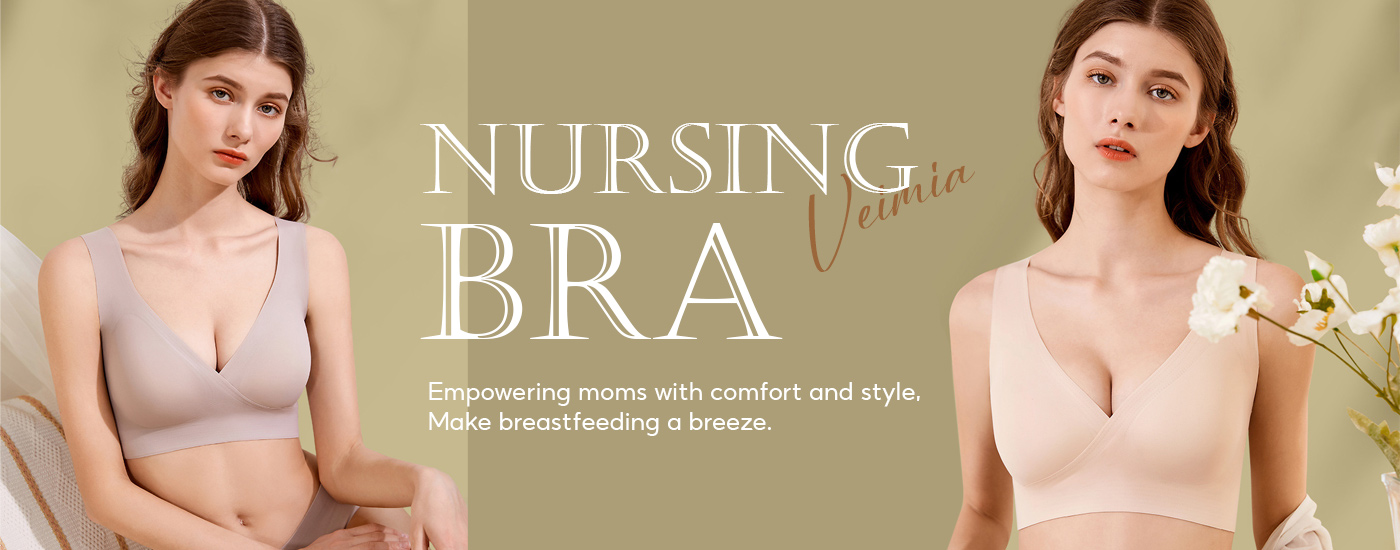 Ultra Soft And Comfortable Nursing Bra Veimia