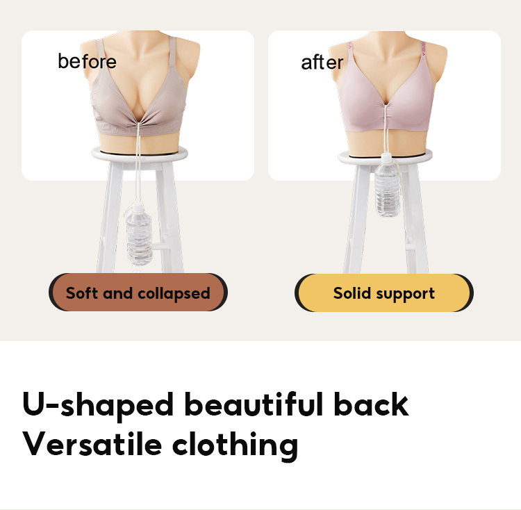 Best One-piece Wireless Push Up Bras Support For Anti-sagging VEIMIA