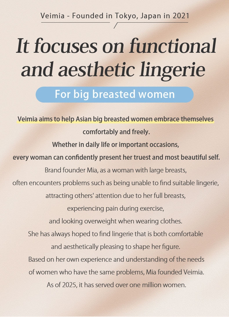 Delicate Lace Bra Anti-sagging Lift & Wireless Soft Supports With Breathable Cup Pads, Silky Satin & Airy Lace For Gentle Comfort VEIMIA