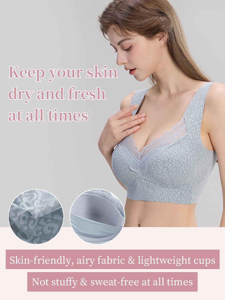 Unrestricted Sleep Bra 24-hour Skin-like Comfort, Nighttime Shape Support & Airflow Soft Material VEIMIA