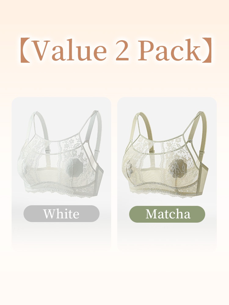 Elegant & Sexy Lace Bras Plus Sizes - Bust-sculpting Lift With Airy French Lace, All-day Comforts & Stable Supports VEIMIA