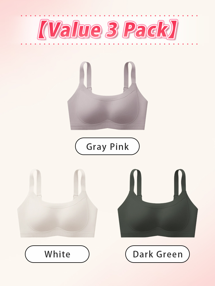 Enhanced Anti-sagging Bras Anti-gravity Lift, Soft Support Visually Minimizing Shells & Breathable Comfort VEIMIA
