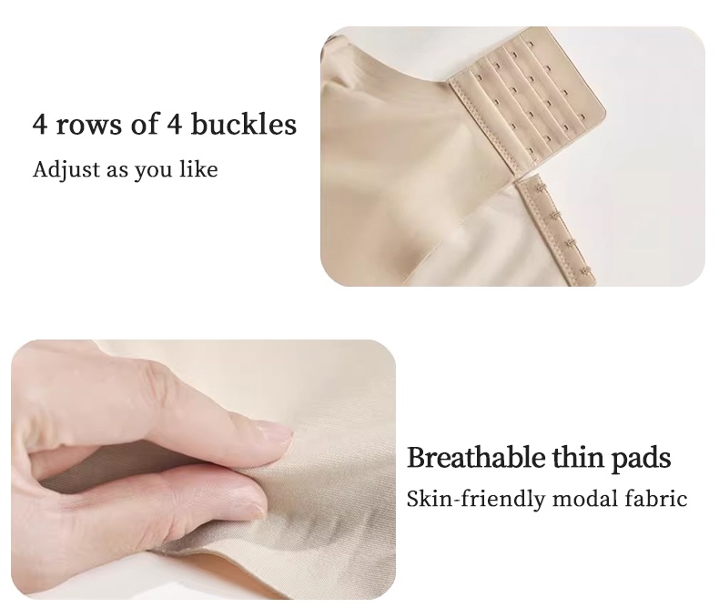 Enhancing Anti-sagging Bra Lift The Busts & Seamless Fits With Shimmering Elastic Fabric VEIMIA