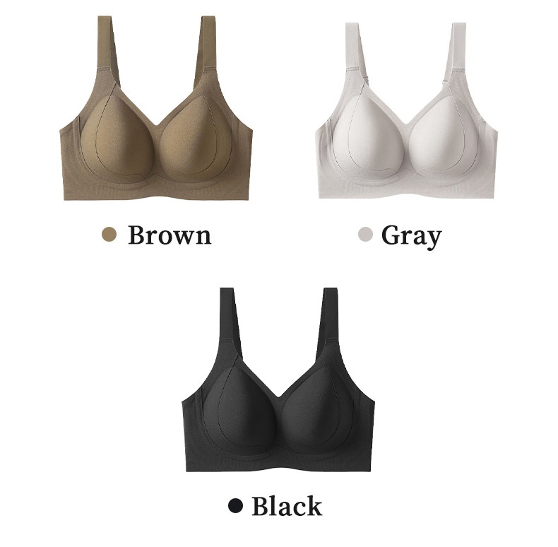 Enhancing Anti-sagging Bra Lifts The Bust & Seamless Fit With Shimmering Elastic Fabric VEIMIA