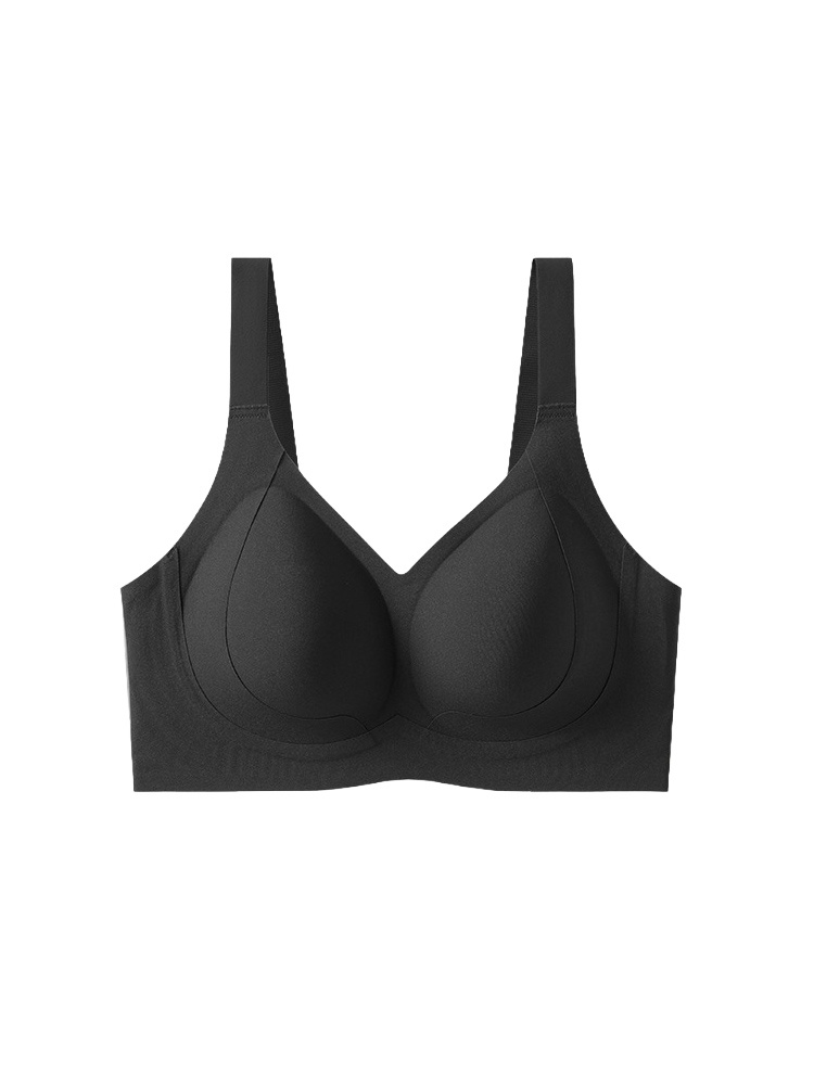 Enhancing Anti-sagging Bra Supports The Bust & Seamless Fit With Shimmering Elastic Fabric VEIMIA