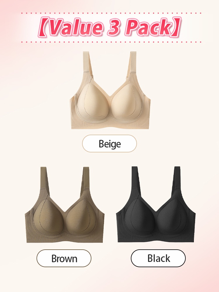 Enhancing Anti-sagging Bras Boost The Bust & Seamless Fit With Shimmering Elastic Fabric VEIMIA