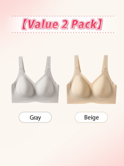 Enhancing Anti-sagging Bra Lift The Bust & Seamless Fit With Shimmering Elastic Materials VEIMIA