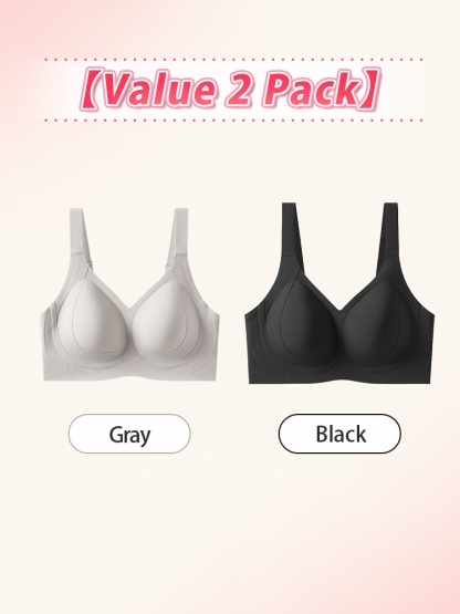 Enhancing Anti-sagging Bra Lift The Bust & Seamless Fit With Shimmering Elastic Textile VEIMIA