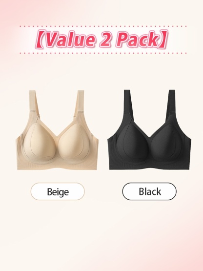 Enhancing Anti-sagging Bra Lift The Figure & Seamless Fit With Shimmering Elastic Fabric VEIMIA