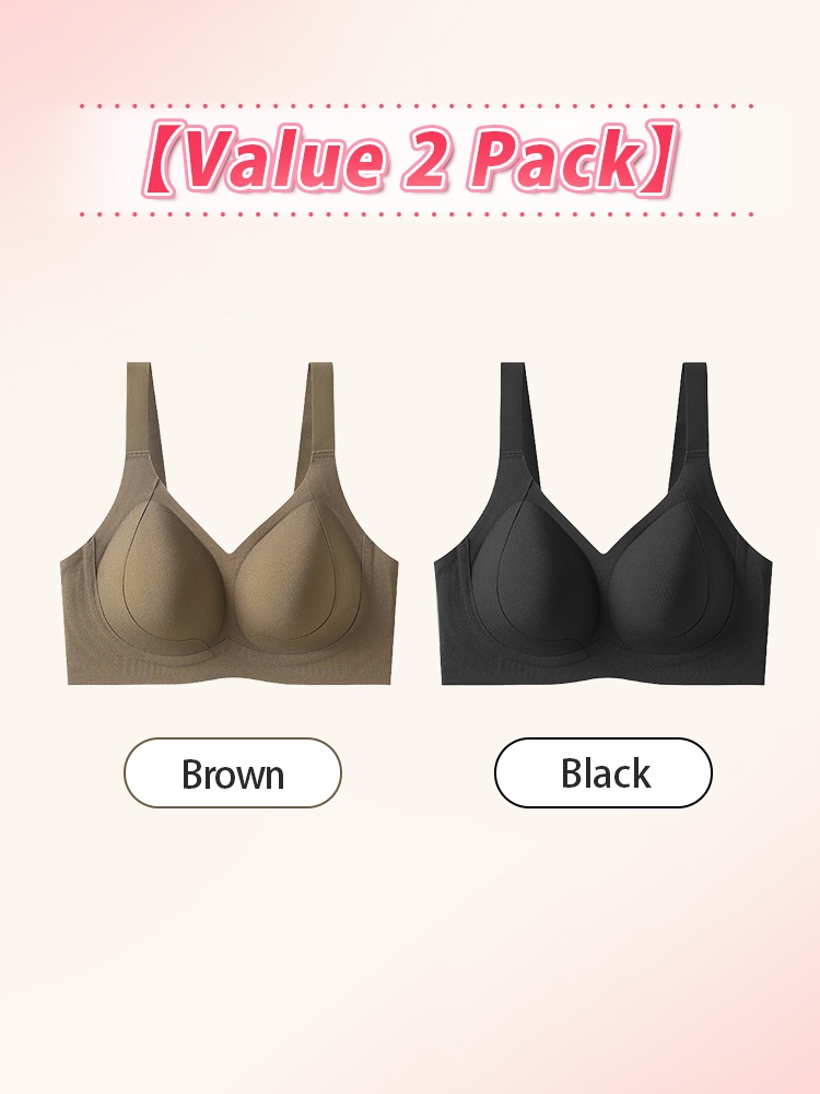 Enhancing Anti-sagging Bra Lift The Figures & Seamless Fit With Shimmering Elastic Fabric VEIMIA