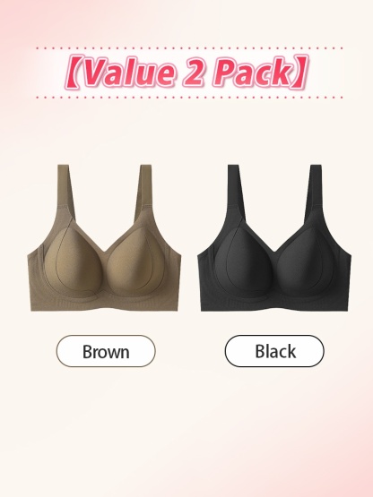 Enhancing Anti-sagging Bra Lift The Figures & Seamless Fit With Shimmering Elastic Fabric VEIMIA