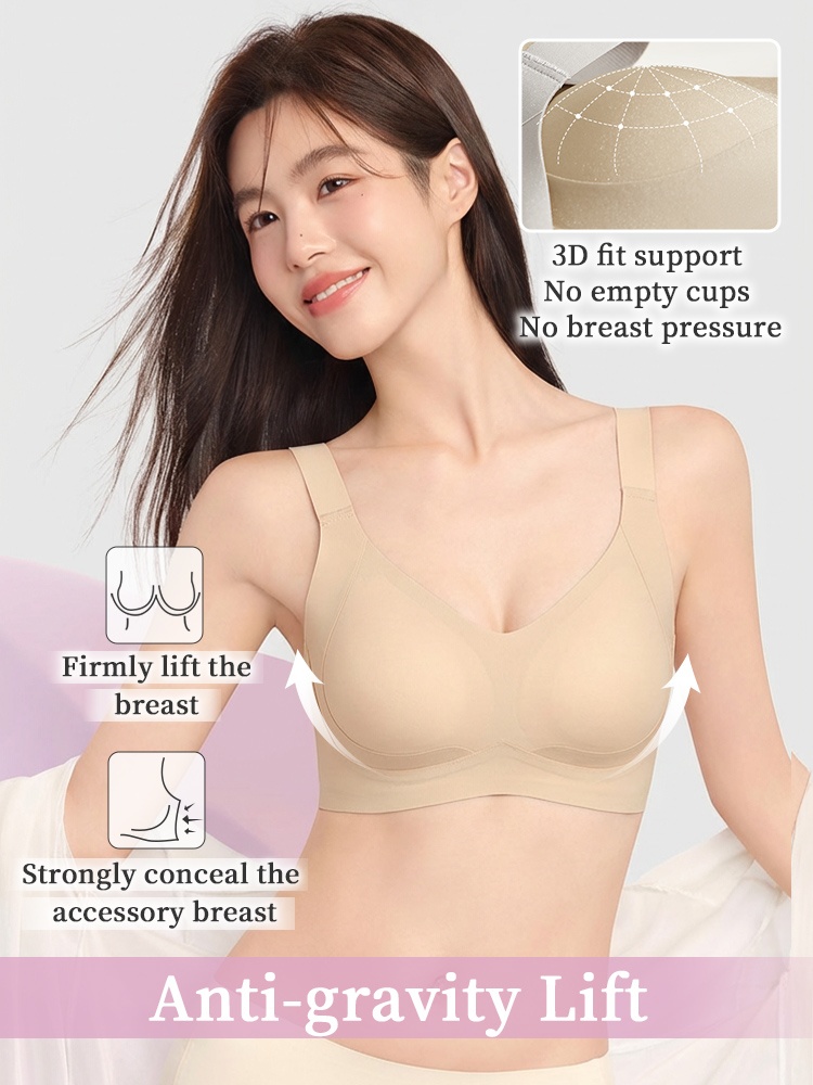 Enhancing Anti-sagging Bras Lift The Bust & Seamless Fit With Shimmering Elastic Fabrics VEIMIA
